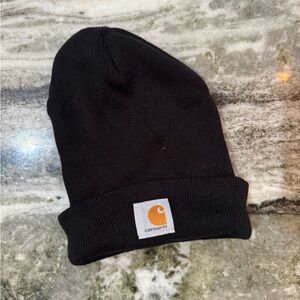Carhartt Black Beanie Hat
